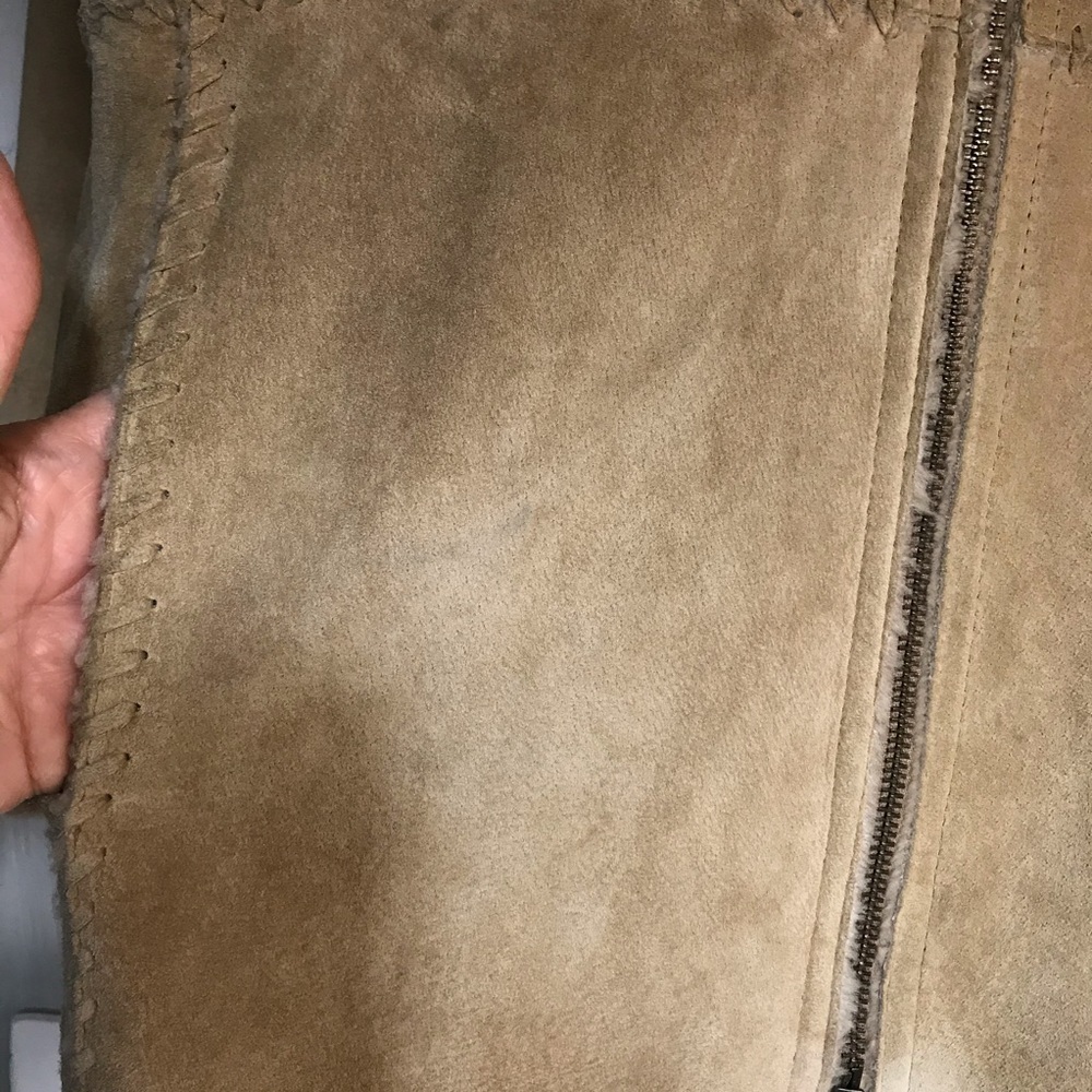 Vintage Guess Suede Patchwork Jacket - image 4